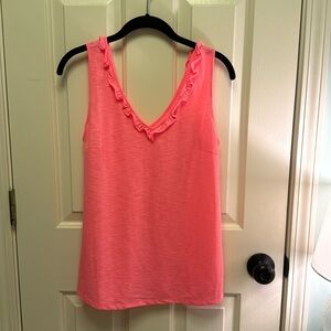 Lilly Pulitzer Gigi Ruffle Tank